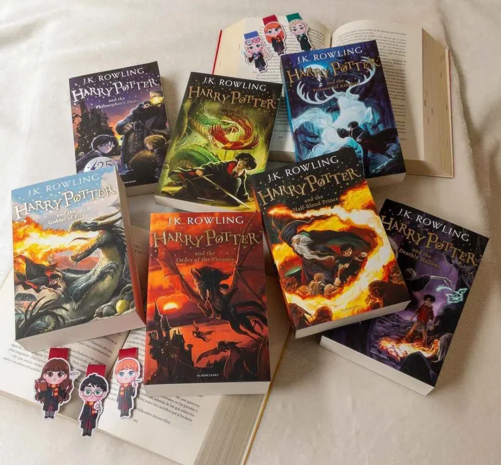 Harry potter series 8 books