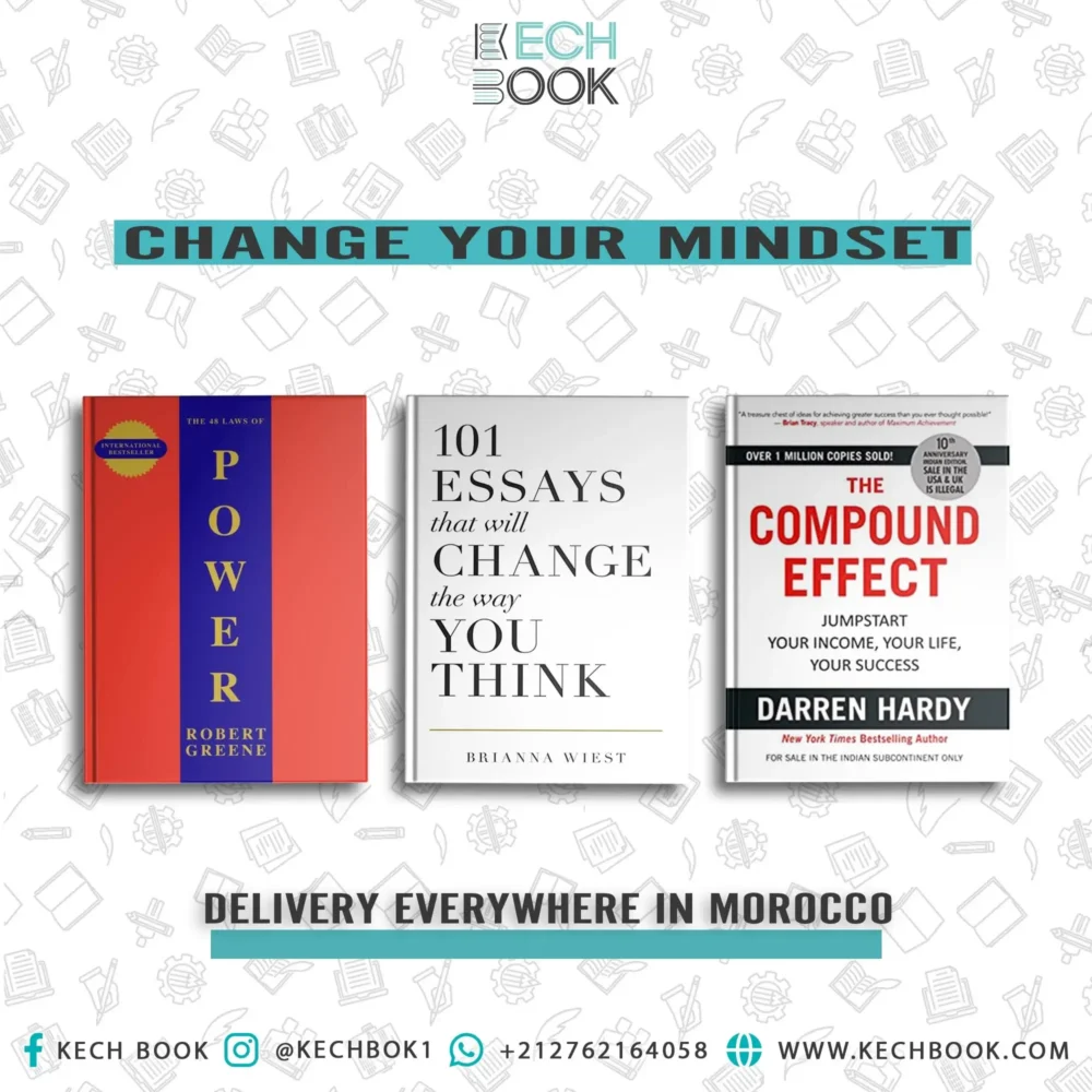 The 48 Laws Of Power + The Compound Effect + 101 Essays...